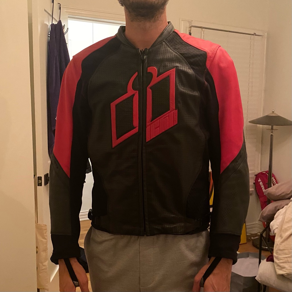 Men’s Icon Hypersport Armored Motocycle Jacket
